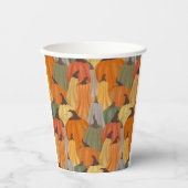 居心地の良いカボチャ 紙コップ (正面)