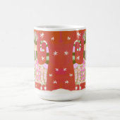 居心地の良いキャットマグ コーヒーマグカップ (中央)