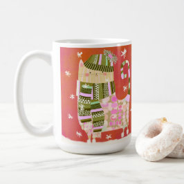 居心地の良いキャットマグ コーヒーマグカップ