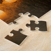 居心地の良いキャンドル11x14インチ ジグソーパズル (側面)