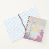 居心地の良いクラウドのパワーラインノートブックオリジナルアート ノートブック (内部)