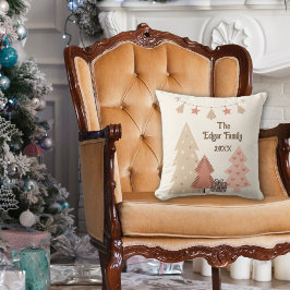 居心地の良いクリスマスの願いカスタマイズ可能なBoho クッション