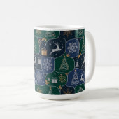 居心地の良いクリスマスの魔法 コーヒーマグカップ (正面右)