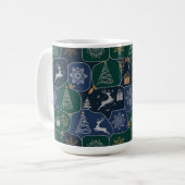居心地の良いクリスマスの魔法 コーヒーマグカップ (正面左)