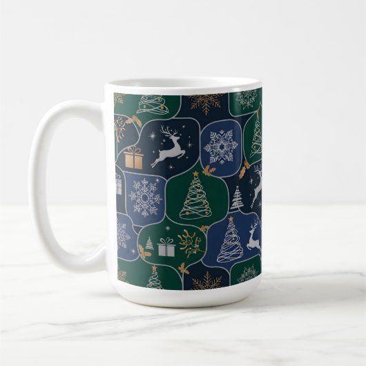 居心地の良いクリスマスの魔法 コーヒーマグカップ (左)