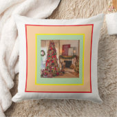 居心地の良いクリスマスイブ枕 クッション (ブランケット)