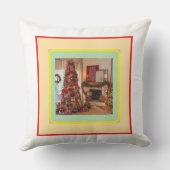 居心地の良いクリスマスイブ枕 クッション (裏面)