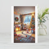 "居心地の良いクリスマスイブ" 招待状 (スタンド正面)