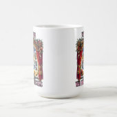 居心地の良いクリスマスウィンドウディスプレイ コーヒーマグカップ (中央)