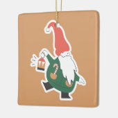 居心地の良いクリスマスオーナメント セラミックオーナメント (左)