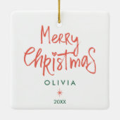 居心地の良いクリスマスオーナメント セラミックオーナメント (裏面)