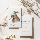 居心地の良いクリスマスキウイカスタム 招待状