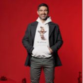 居心地の良いクリスマスキリンカスタム パーカ