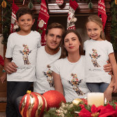 居心地の良いクリスマスキリン Tシャツ