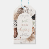居心地の良いクリスマスギフトタグ ギフトタグ (正面)