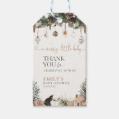 居心地の良いクリスマスギフトタグ ギフトタグ (正面)