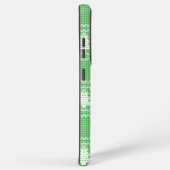 居心地の良いクリスマスツリーの醜いセーター市松模様にパターン SAMSUNG GALAXYケース (右側面)