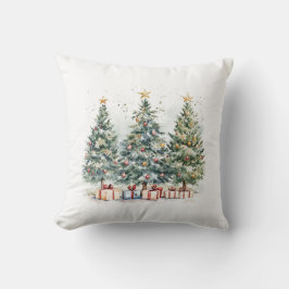 居心地の良いクリスマスツリー装飾品 クッション
