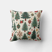 居心地の良いクリスマスツリー クッション (裏面)
