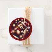 居心地の良いクリスマステディボールTWArt フェイバータグ (インサイチュ)