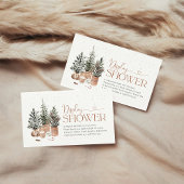 居心地の良いクリスマスディスプレイシャワーエンクロージャカード エンクロージャーカード