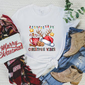 居心地の良いクリスマスバイブTシャツ Tシャツ