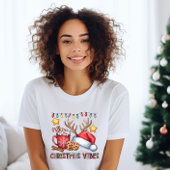 居心地の良いクリスマスバイブTシャツ Tシャツ