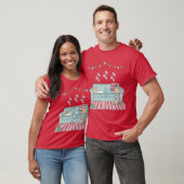 居心地の良いクリスマスファミリー Tシャツ (ユニセックス)