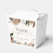 居心地の良いクリスマスベビーシャワーお気に入りボックス フェイバーボックス (裏面サイド)