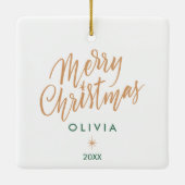 居心地の良いクリスマス オブジェ セラミックオーナメント (裏面)