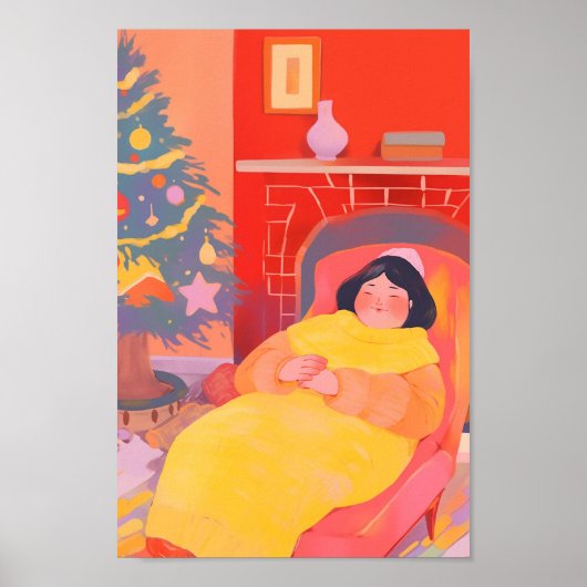 居心地の良いクリスマス ポスター (正面)