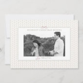 居心地の良いクリスマス 5x7" フォトカード シーズンカード (正面)