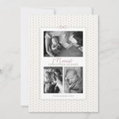居心地の良いクリスマス 5x7" マルチフォト ホリデーカード (正面)