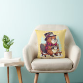 居心地の良いクリッター:究極の愛らしいビーバー枕 クッション (椅子)