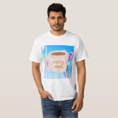 居心地の良いグラフィックTシャツ Tシャツ (正面フル)