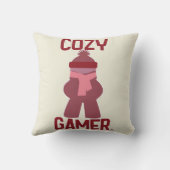 居心地の良いゲーマーおもしろいボードゲームメリーゲームライフ クッション (裏面)