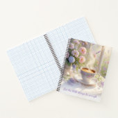 居心地の良いコテージコーヒー&ワイルドフラワー素朴・モーニング ノートブック (内部)