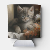 居心地の良いコーナー虎猫子猫 缶クーラー (裏面)