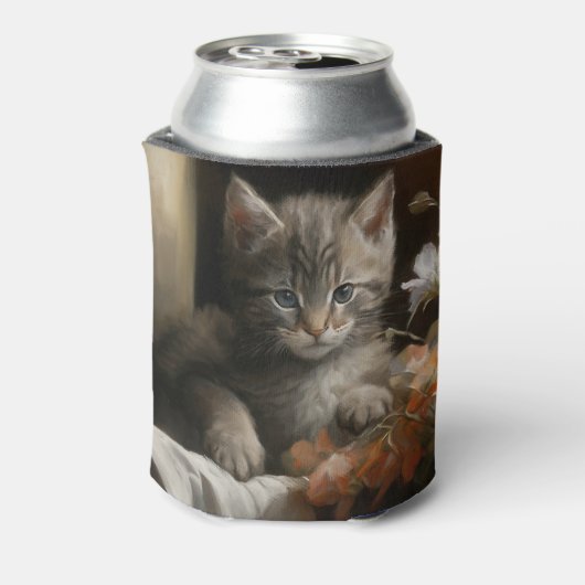 居心地の良いコーナー虎猫子猫 缶クーラー (缶裏面)