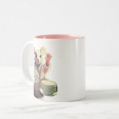 居心地の良いコーヒーマウスマグ ツートーンマグカップ (正面左)