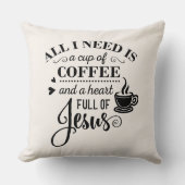 居心地の良いコーヒーラバーギフト クッション (正面)