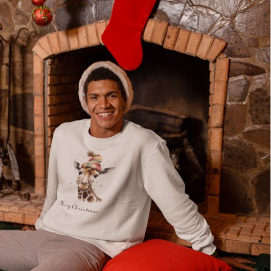 居心地の良いサファリクリスマスカスタム Tシャツ