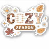 居心地の良いシーズンオーバーサイズTシャツ シール (正面)