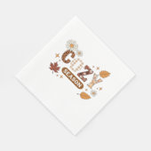 居心地の良いシーズンオーバーサイズTシャツ スタンダードランチョンナプキン (角)