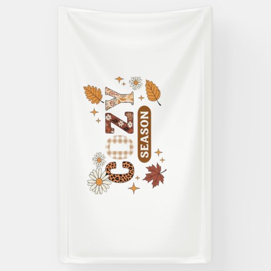 居心地の良いシーズンオーバーサイズTシャツ 横断幕 (縦)