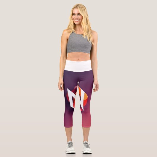 「居心地の良いスタイリッシュレギンス」 カプリレギンス (正面)