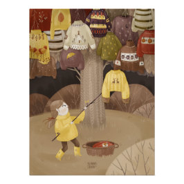 居心地の良いセーターのコレクター ポスター