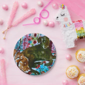 居心地の良いチョコレート実験室ブラックラボ ペーパープレート (パーティー)