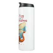 居心地の良いドラゴンフライ・クリスマス タンブラー (回転右)