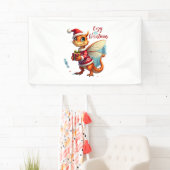 居心地の良いドラゴンフライ・クリスマス 横断幕 (インサイチュ)